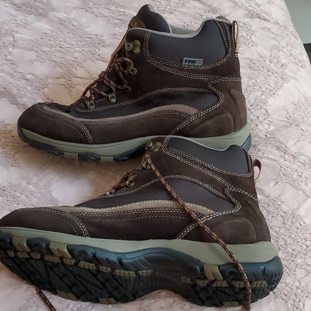 L.L. Bean brown Tek 2.5 hiking boots - Picture 3 of 9
